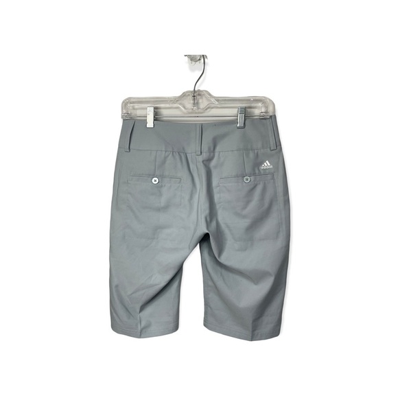 Adidas Light Grey Climalite Bermuda Golf Shorts 2 - Picture 3 of 10